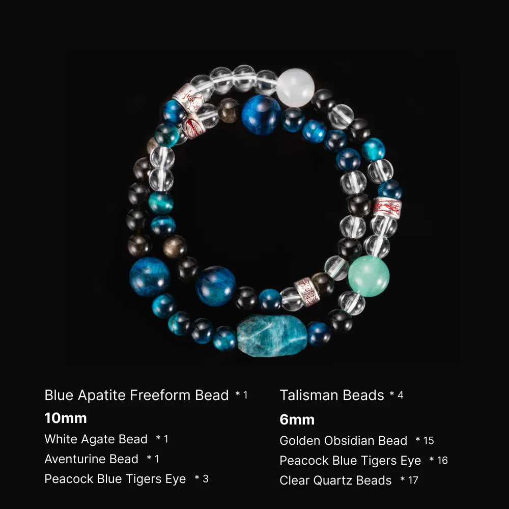 Azure Balance Bracelet Details01