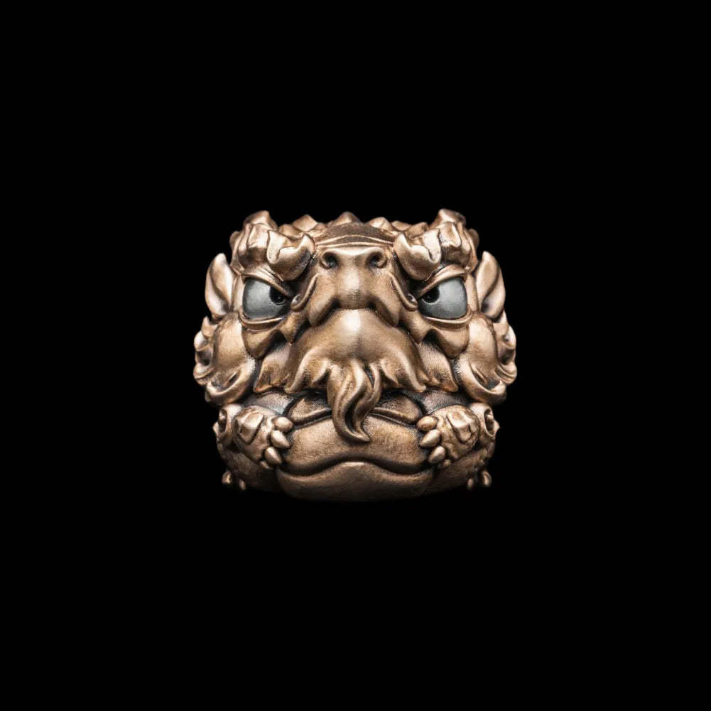 Azure Dragon Figurine Details 01