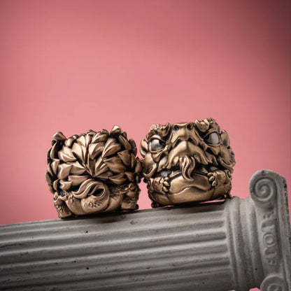 Azure Dragon Figurine Details 05