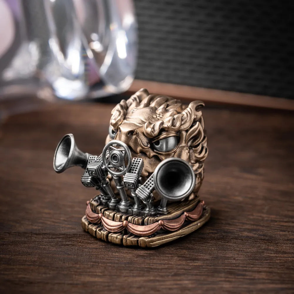 Azure Dragon Figurine Details 09