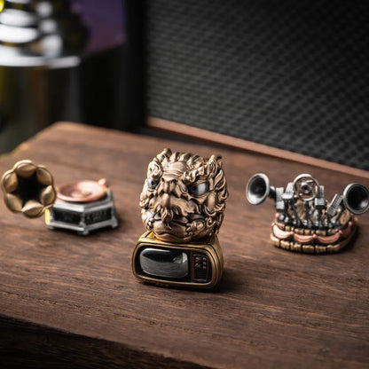 Azure Dragon Figurine Details 10