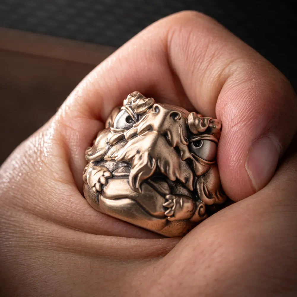 Azure Dragon Figurine Details 11