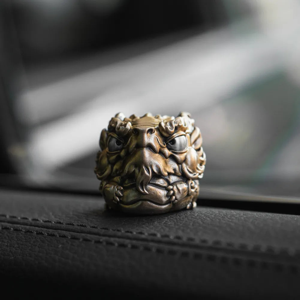 Azure Dragon Figurine Details 15