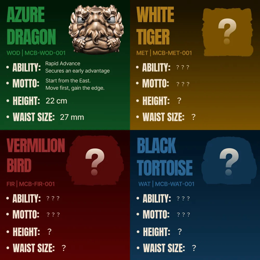 Azure Dragon Figurine