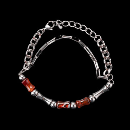 Bamboo Agate Bracelet Details 01