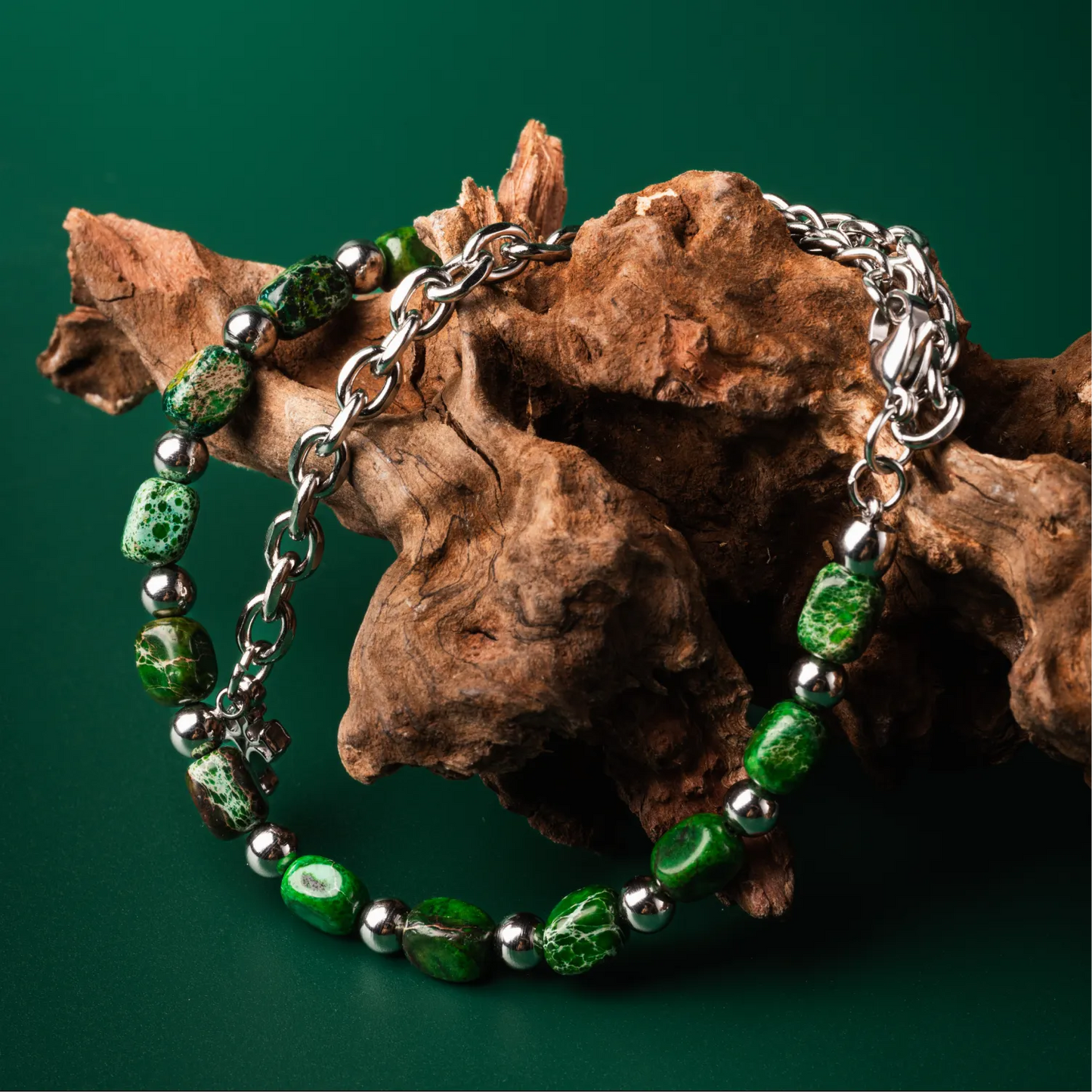 Bamboo Agate Bracelet Details 02 2