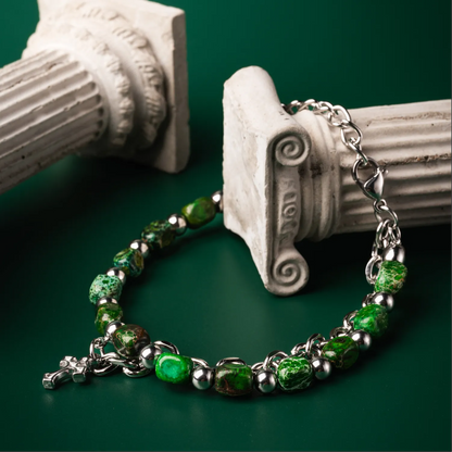 Bamboo Agate Bracelet Details 03 2