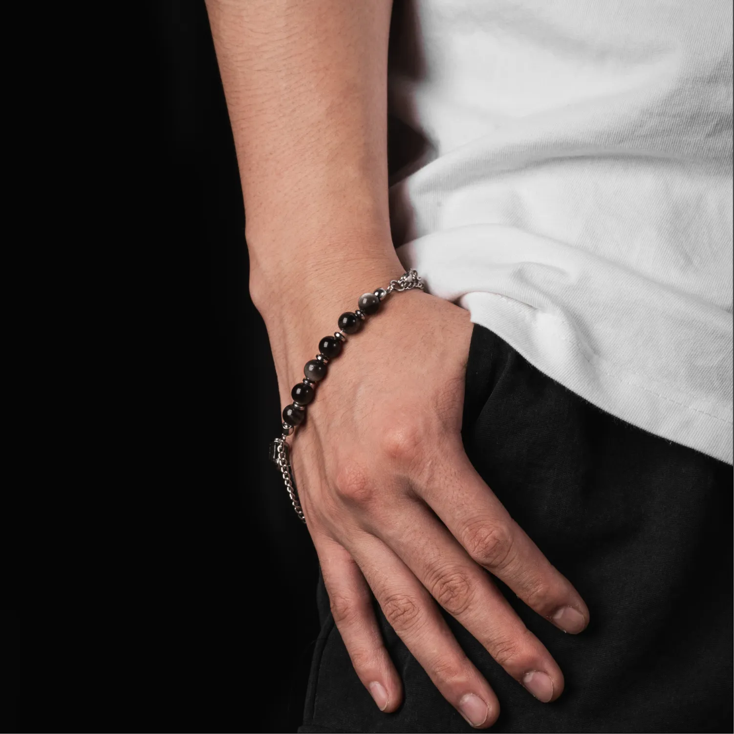 Bamboo Agate Bracelet Details 06 4