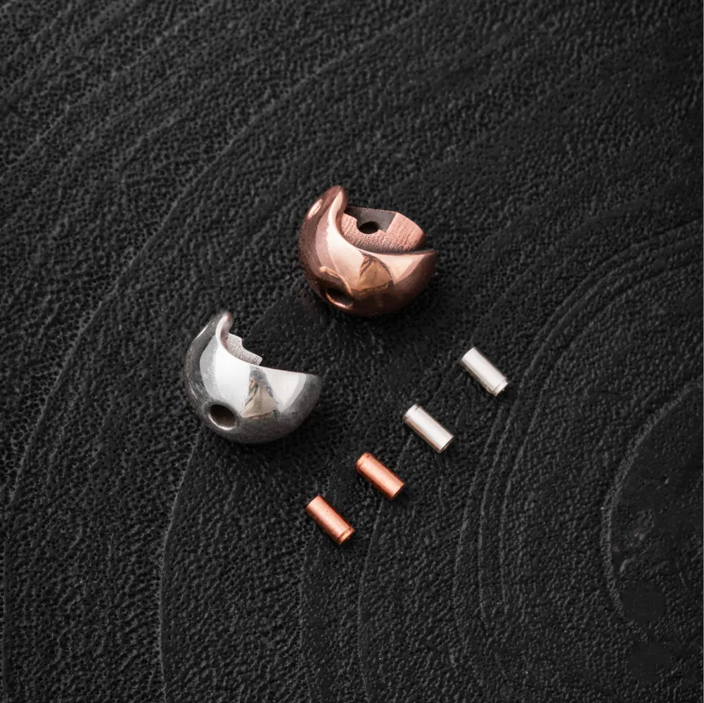 Black Copper Taiji Bead Details 03