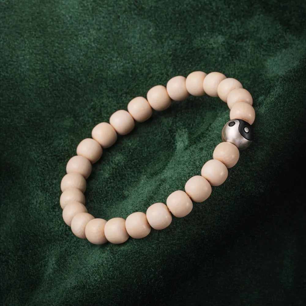 Black Copper Taiji Bead Details 06