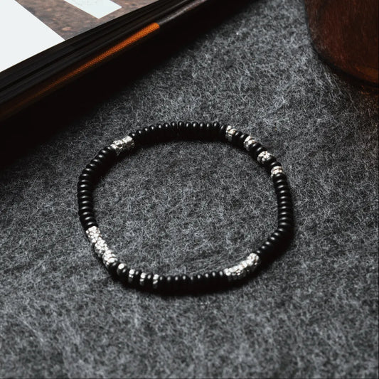 Black Stone Wealth Bracelet