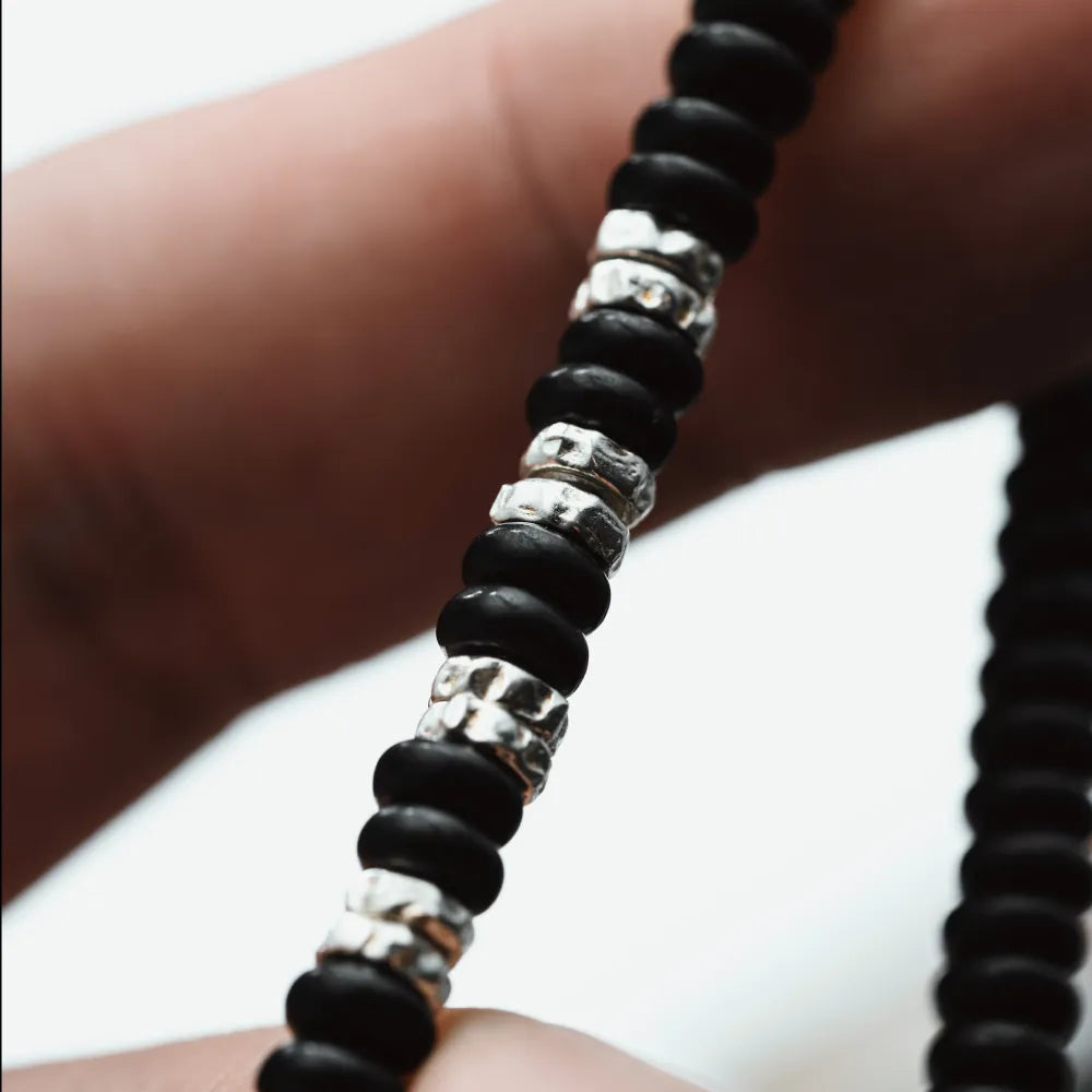 Black Stone Wealth Bracelet
