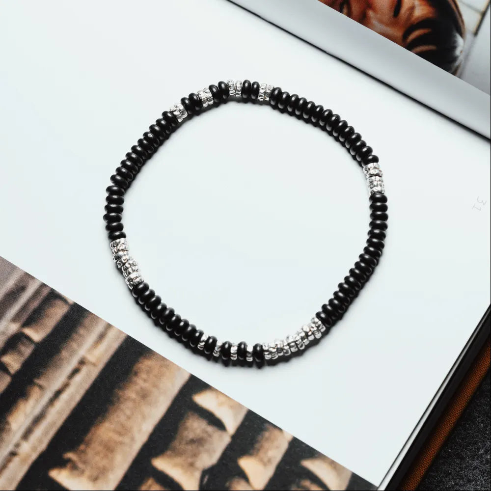 Black Stone Wealth Bracelet