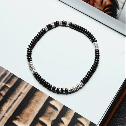 Black Stone Wealth Bracelet