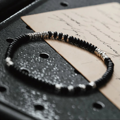 Black Stone Wealth Bracelet