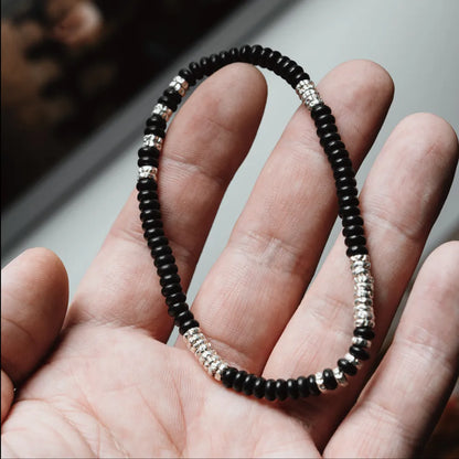 Black Stone Wealth Bracelet