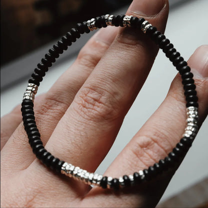 Black Stone Wealth Bracelet
