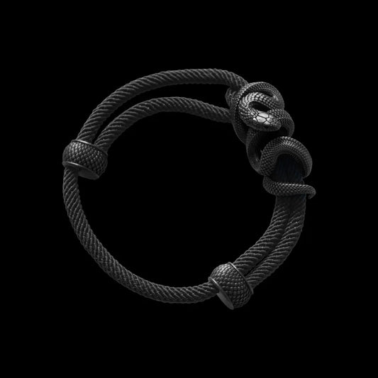 Black Mamba Rope Bracelet
