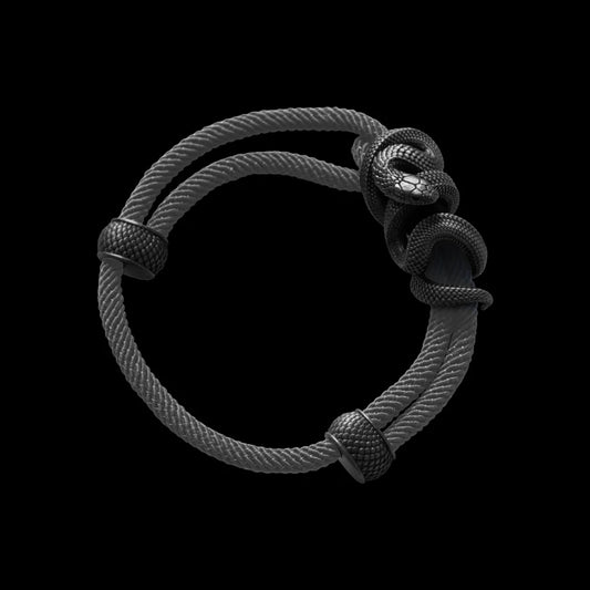 Black Mamba Rope Bracelet
