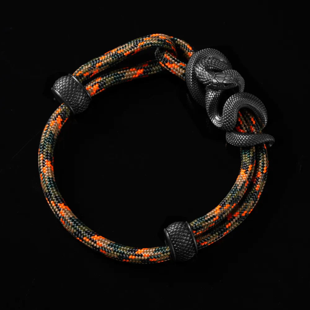 Black Mamba Rope Bracelet