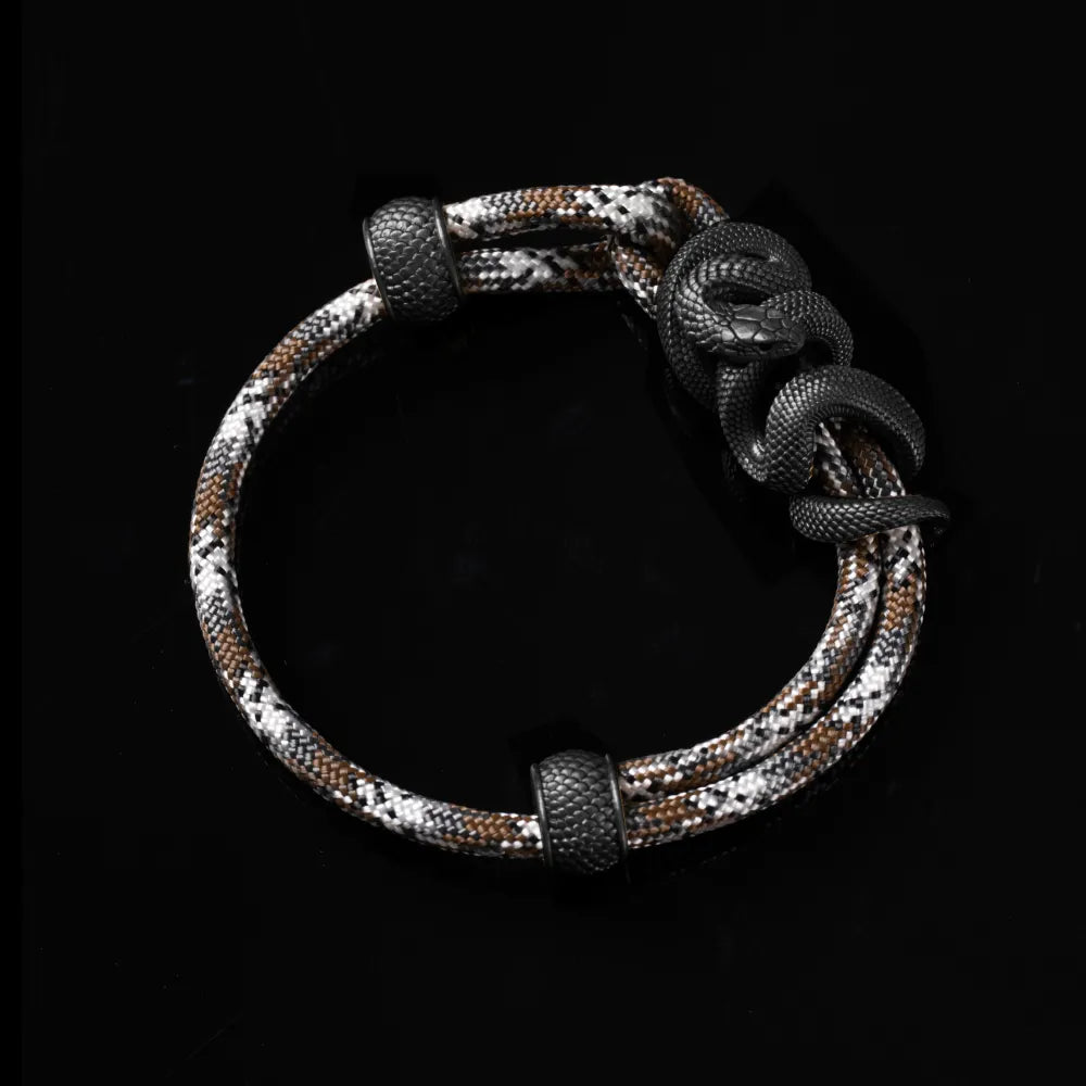 Black Mamba Rope Bracelet