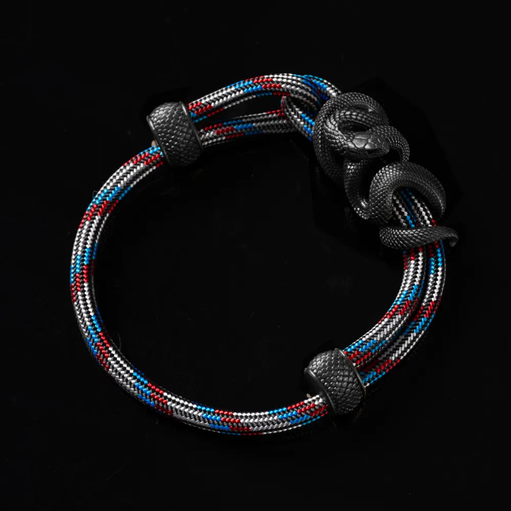 Black Mamba Rope Bracelet
