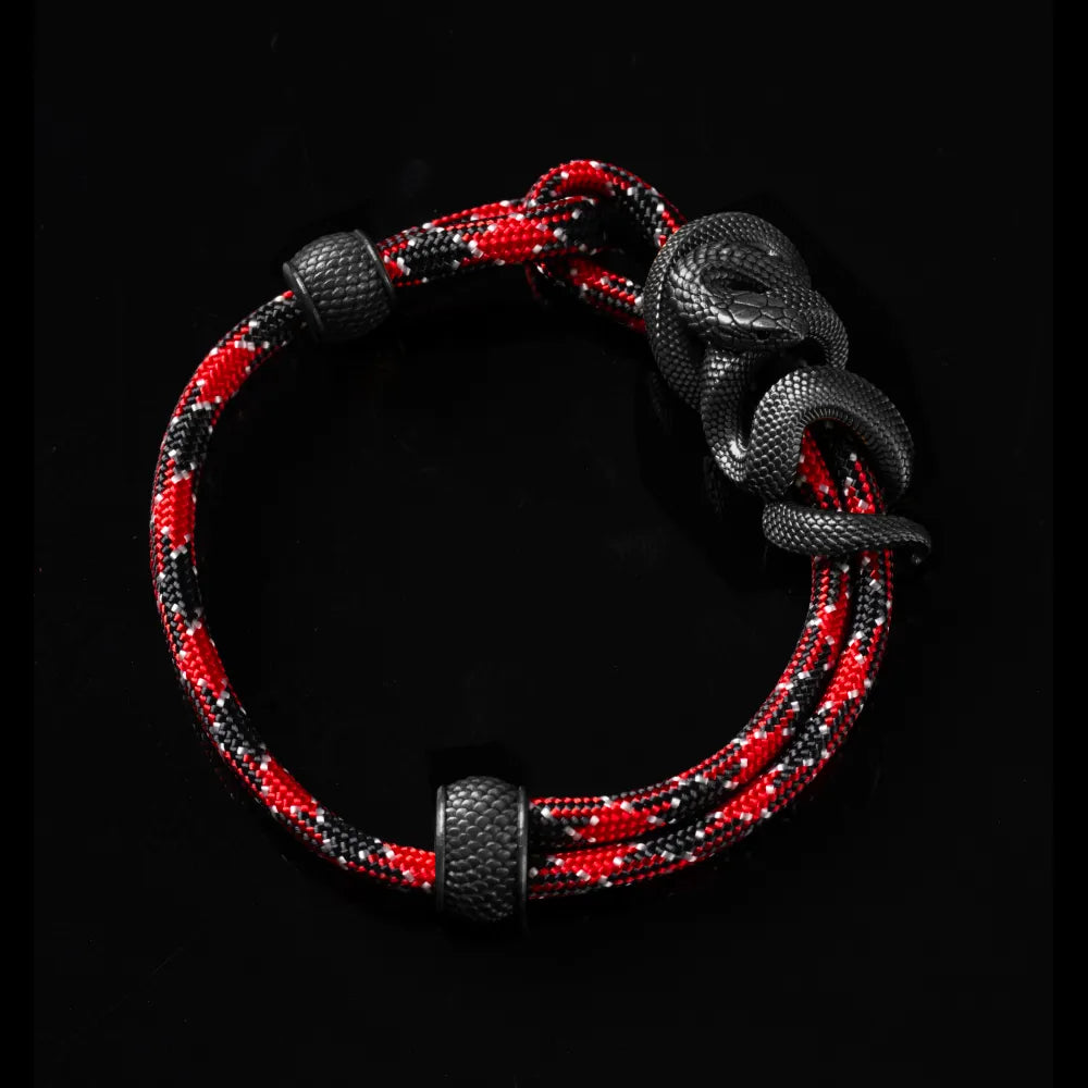 Black Mamba Rope Bracelet