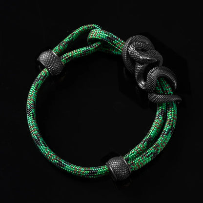 Black Mamba Rope Bracelet