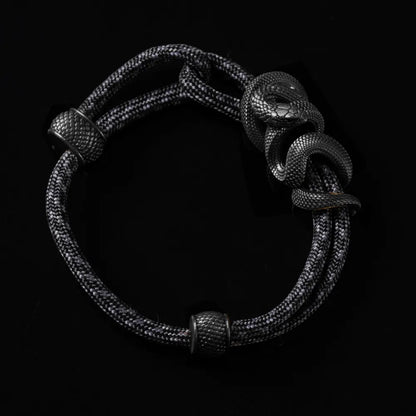 Black Mamba Rope Bracelet