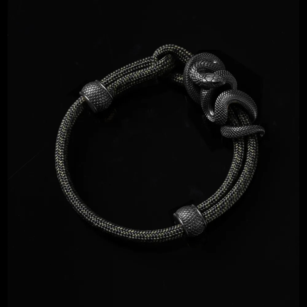 Black Mamba Rope Bracelet
