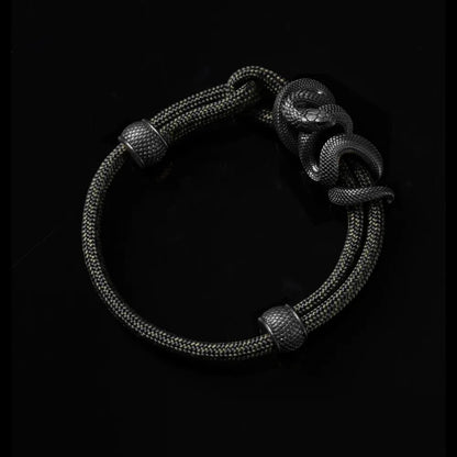 Black Mamba Rope Bracelet