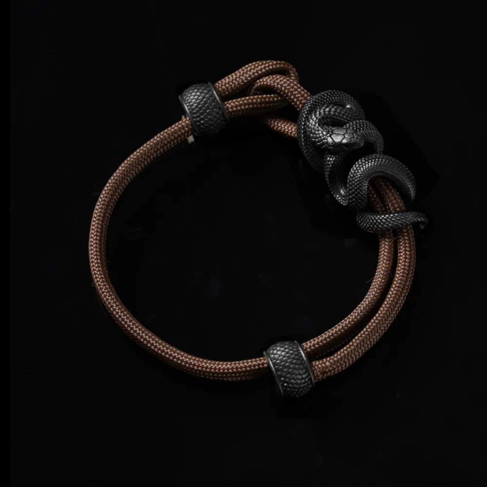 Black Mamba Rope Bracelet