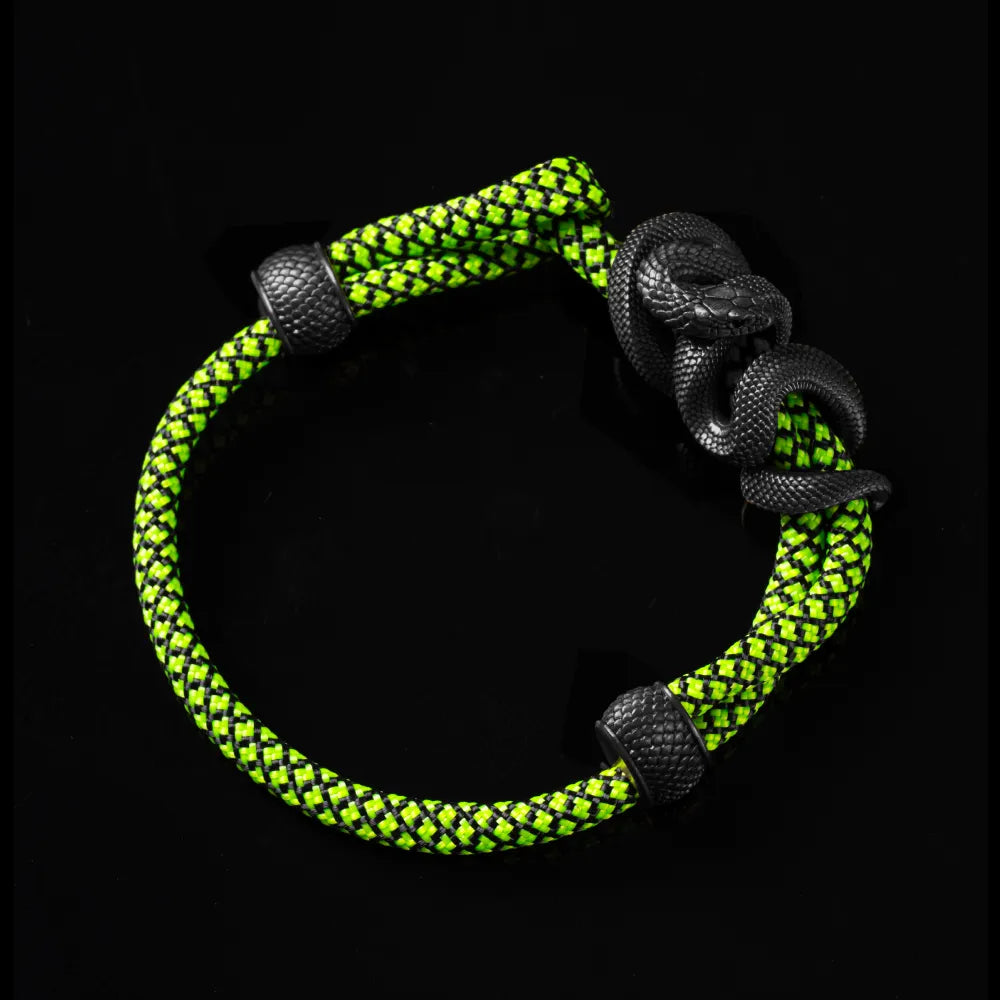 Black Mamba Rope Bracelet