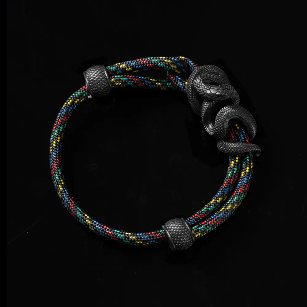 Black Mamba Rope Bracelet