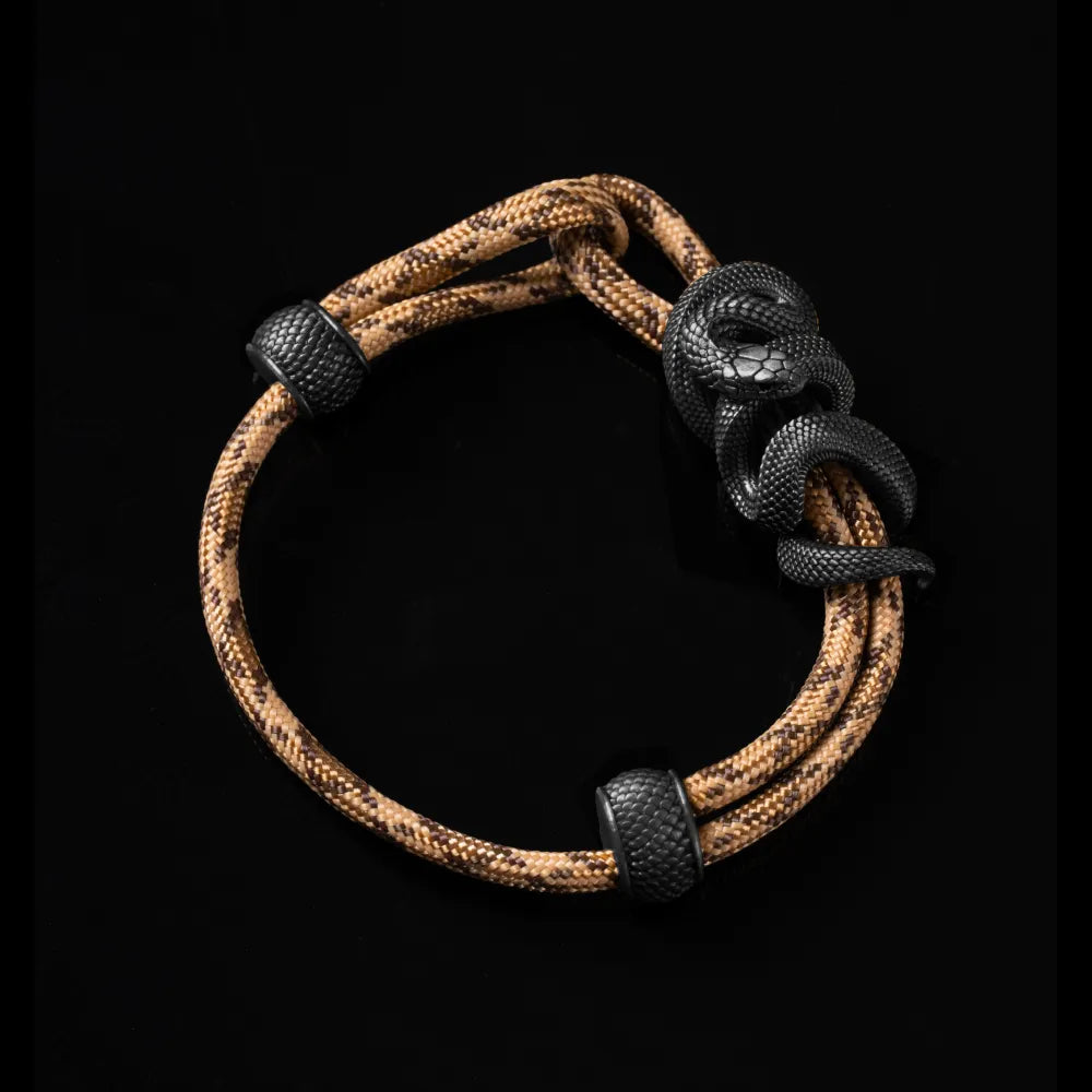 Black Mamba Rope Bracelet