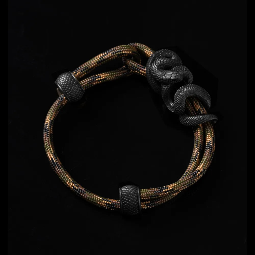 Black Mamba Rope Bracelet