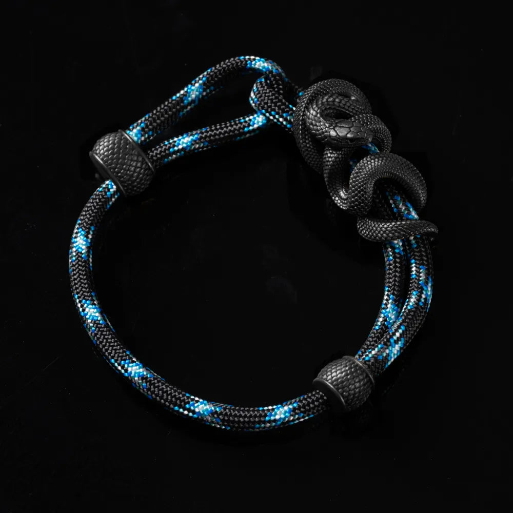 Black Mamba Rope Bracelet