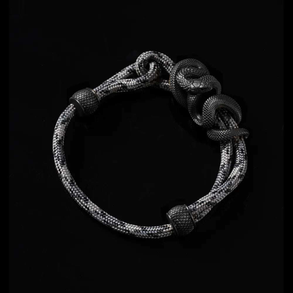 Black Mamba Rope Bracelet
