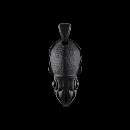 Blackened Cuttlefish Box Opener Pendant