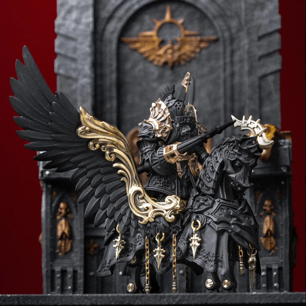 Blackened Heroic Steed Aegis Armor Details 02