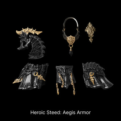 Blackened Magnetic Soldier Collection Detailed 01