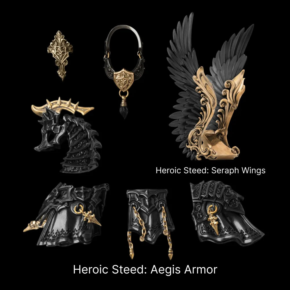 Blackened Magnetic Soldier Collection Detailed 02