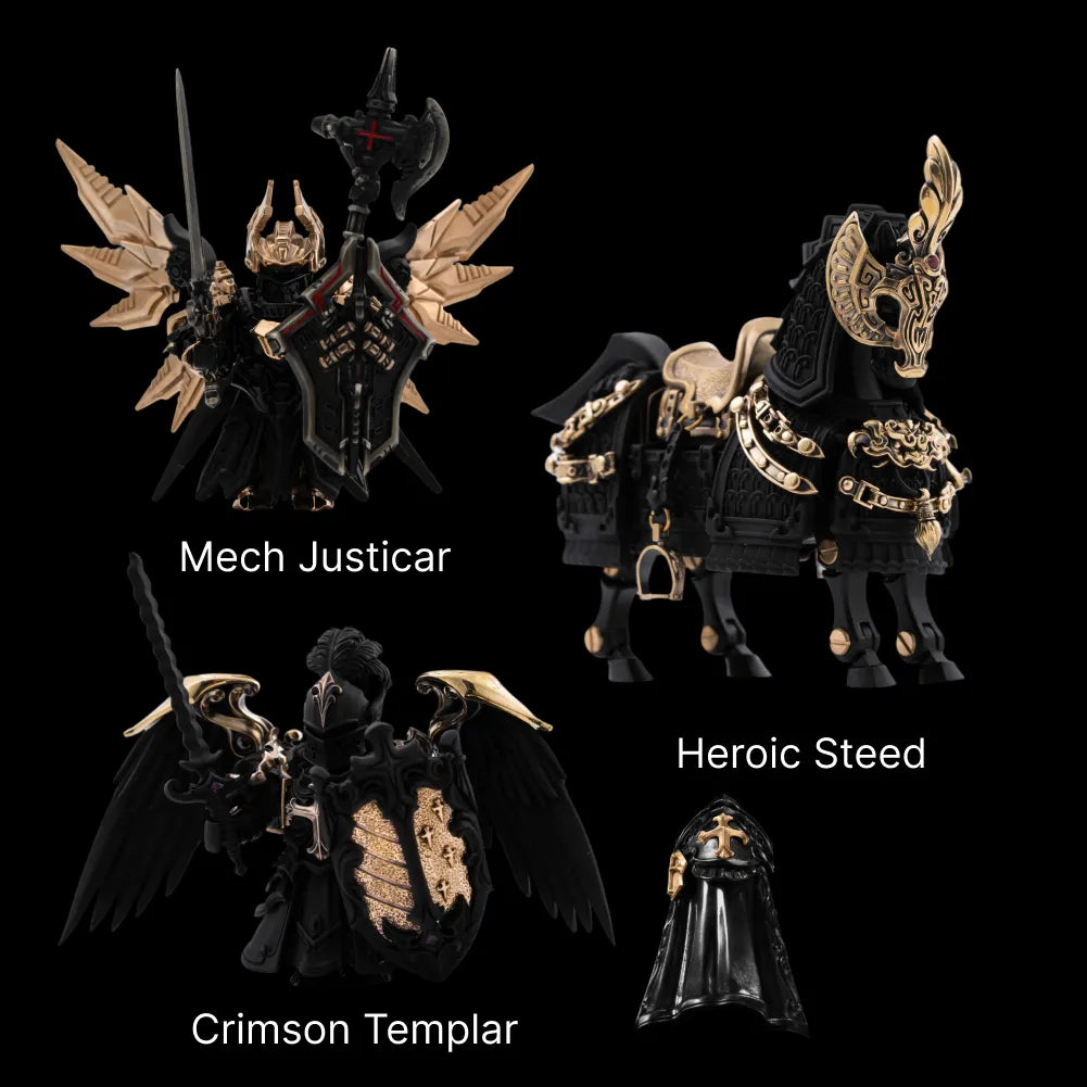Blackened Magnetic Soldier Collection