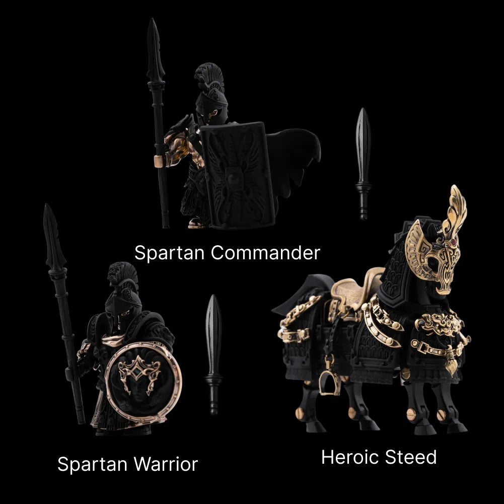 Blackened Magnetic Soldier Collection