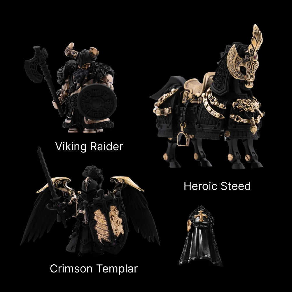 Blackened Magnetic Soldier Collection