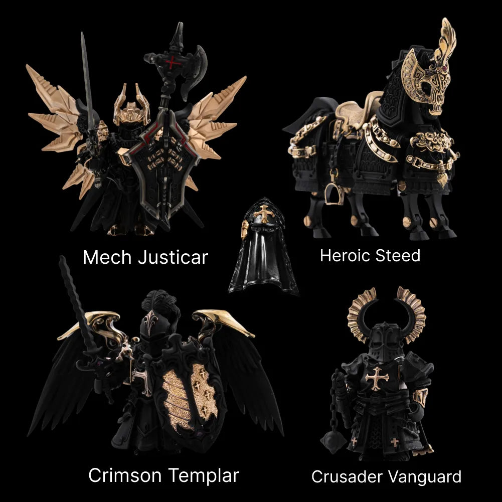 Blackened Magnetic Soldier Collection
