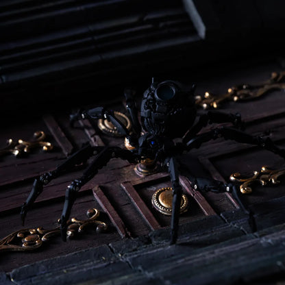 Blackened Mechanical Widow Details 04