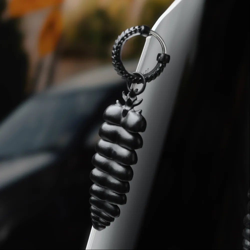 Rattlesnake Tail Earrings