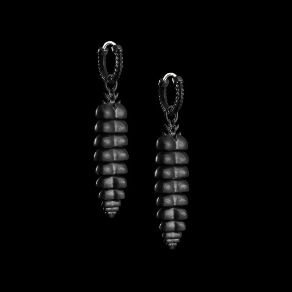Rattlesnake Tail Earrings