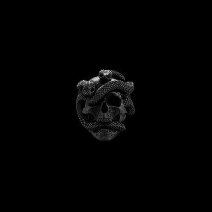 Skull & Snake Bead